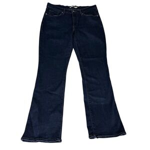 Levis Womens Classic Bootcut Jeans Dark Wash Indigo Size 10M W30 L32